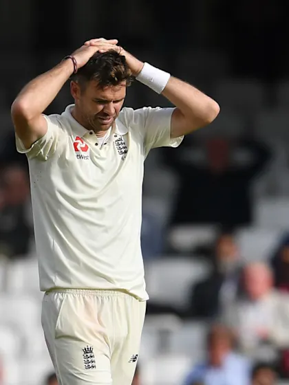 James Anderson reprimanded for showing dissent
