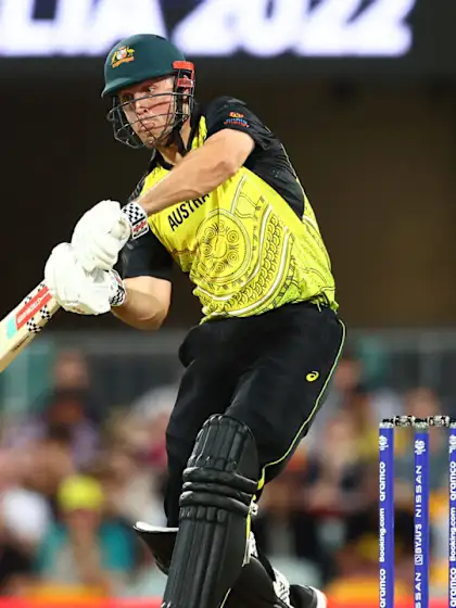 Every Mitch Marsh six from T20 World Cups | ICC Men's T20WC