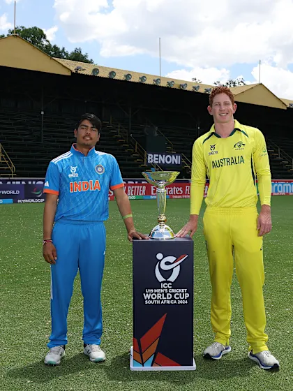 Logo of India, Australia to face-off in landmark U19 CWC 2024 title clash