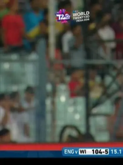 Andre Russell Wicket Fall WI V ENG Video ICC WT20 2016