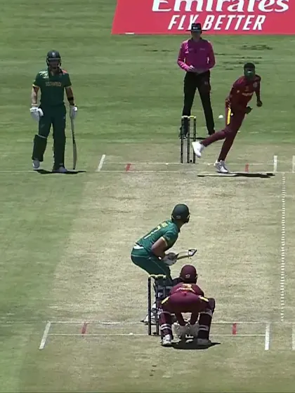 Juan James with a Six vs. West Indies