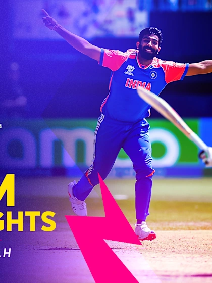 Logo of Jasprit Bumrah stars in India win | POTM Highlights | IND v PAK | T20WC 2024