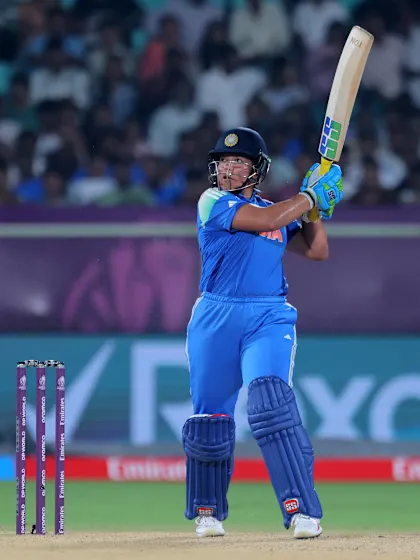Ghosh, Rana's boundary blitz as India fight back | Innings Highlights | CWC25