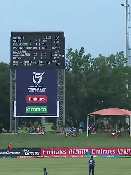 Lhuan-Dre Pretorius with a Six vs. Scotland