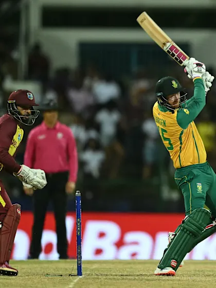 Heinrich Klaasen opens arms against Gudakesh Motie | T20WC 2024