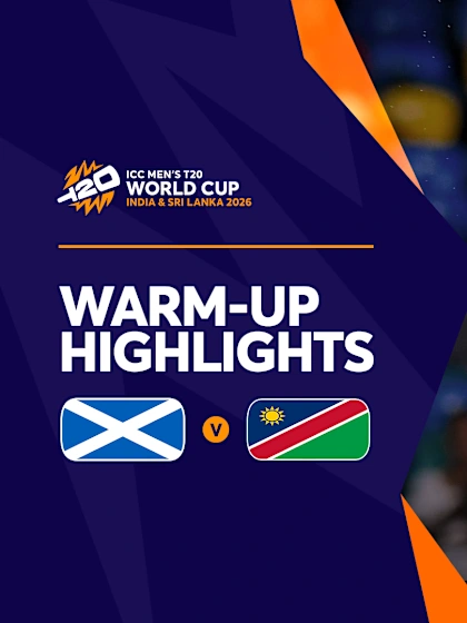 Namibia trump past Scotland in a thrilling contest | Match Highlights | T20WC 2026 Warm-up