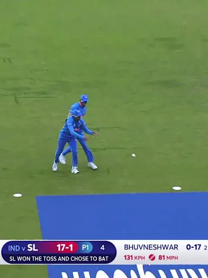 CWC19: SL v IND - Kuldeep drops Kusal Perera on 7