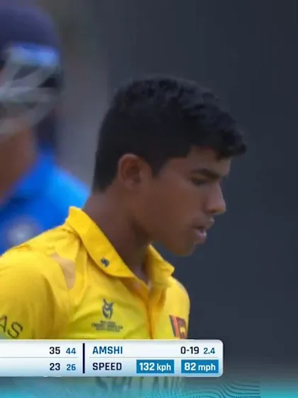 ICC U19 CWC: Ind v SL – Amshi breaks through for Sri Lanka