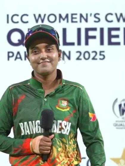 Nigar Sultana Joty Post-Match interview | WCWCQ 2025 | 15th April 2025