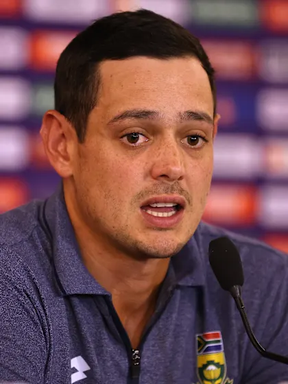 11 October - Lucknow - South Africa player Quinton de Kock pre-match press conference