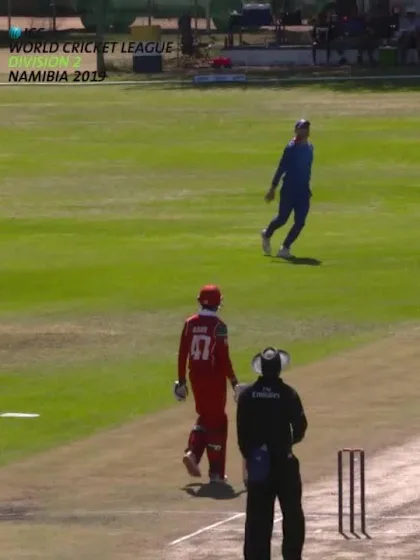WCL 2, Final: Namibia v Oman – Oman lose two early wickets