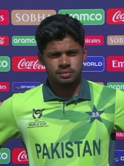 Farhan Yousaf | ICC U19MCW26 | Pakistan post-match interview | 22 January '26