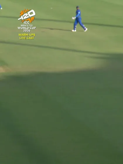 Grant Stewart - Wicket - Italy vs United Arab Emirates