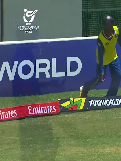 Osman Sadat with a Four vs. Sri Lanka