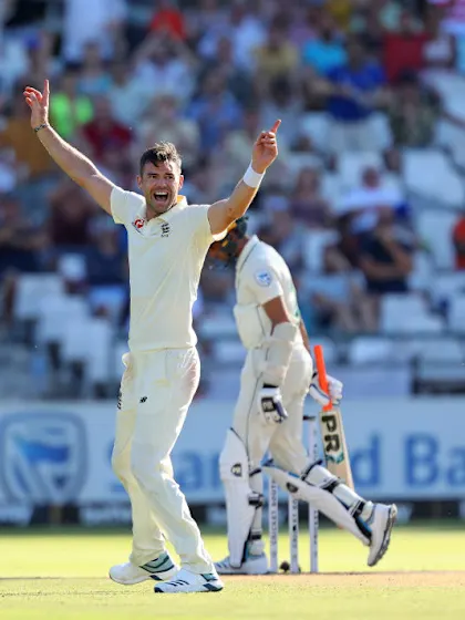 England bowlers fight back after van der Dussen, Elgar half-centuries