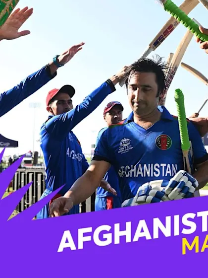 Match Highlights: Afghanistan v Namibia