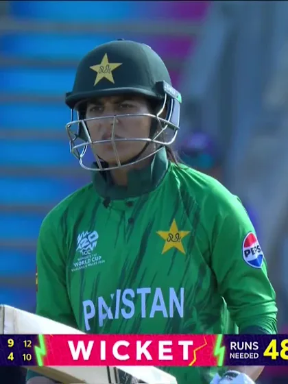 Iram Javed - Wicket - Pakistan vs Bangladesh