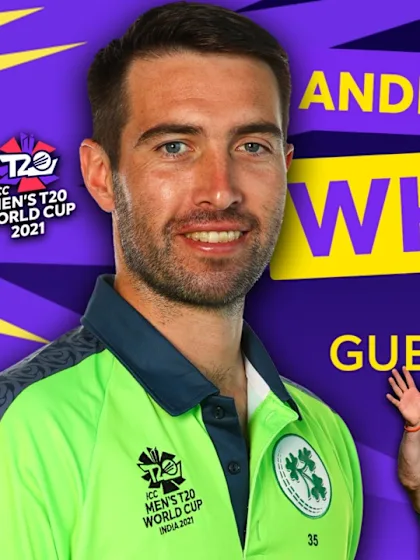 Logo of Andrew Balbirnie: Guess the appeal | T20 World Cup