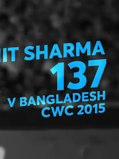 Rohit Sharma’s masterclass puts India in semis | CWC15