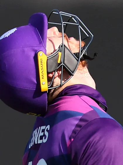 Logo of Wicket - Michael Jones - Scotland v Ireland ICC T20WC 2022