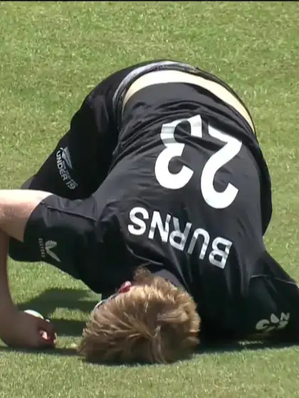 Sebastian Morgan - Wicket - New Zealand vs England