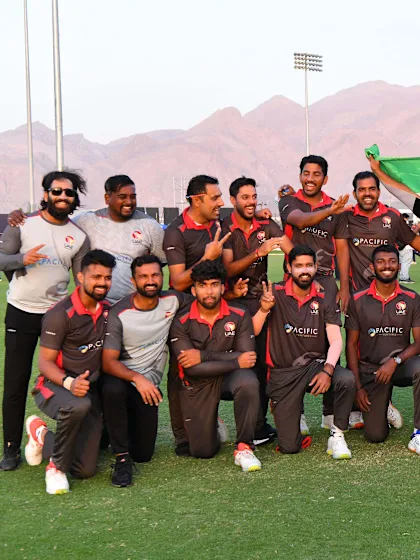 Waseem ton takes UAE to ICC Men's T20 World Cup Qualifier A crown