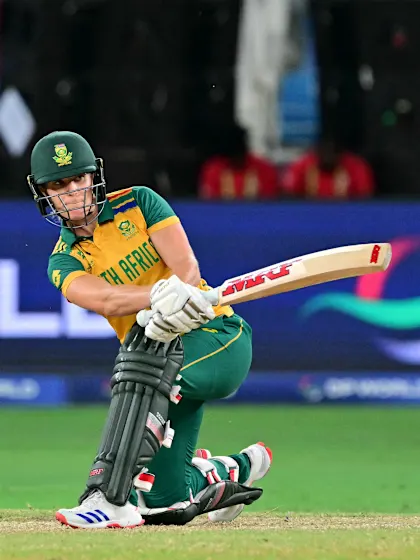 Logo of Foot on the pedal as South Africa close in | SF 1 | WT20WC 2024