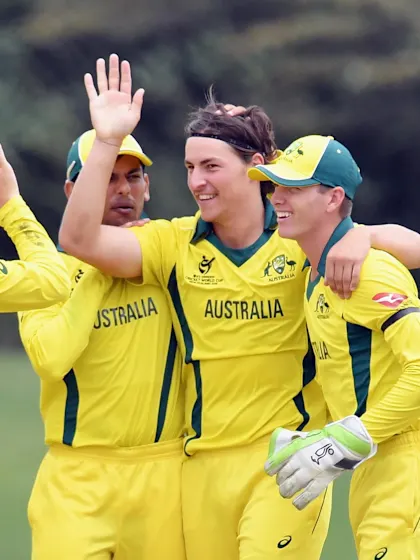 Australia coast into Final on back of Merlo four-for, Edwards half-century