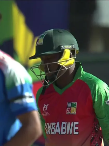 T Chimugoro with a Six vs. India