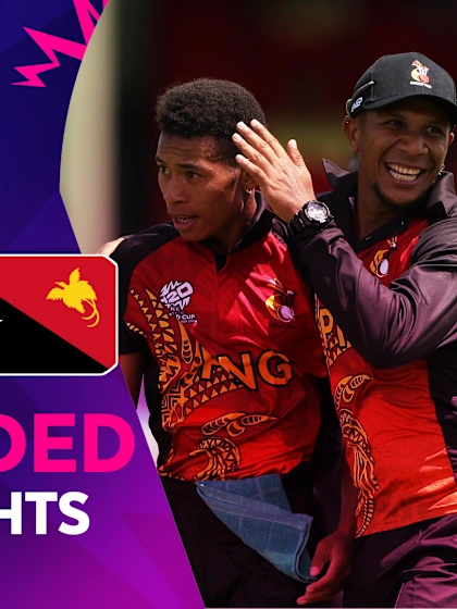 West Indies squeeze home against Papua New Guinea | Extended Highlights | T20WC 2024