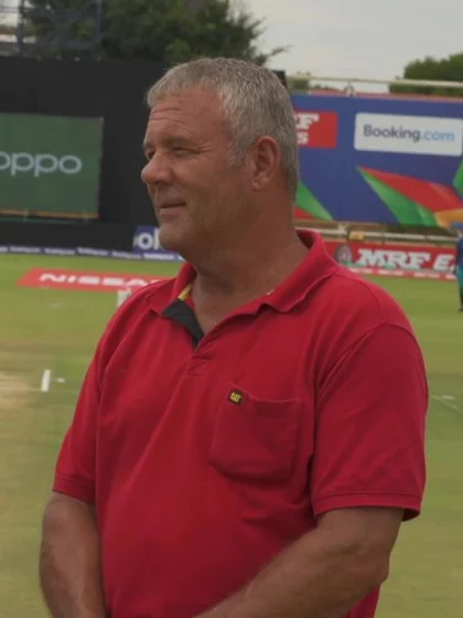 ICC U19 CWC: NZ v BAN – The groundsman behind the amazing work in Potchefstroom 