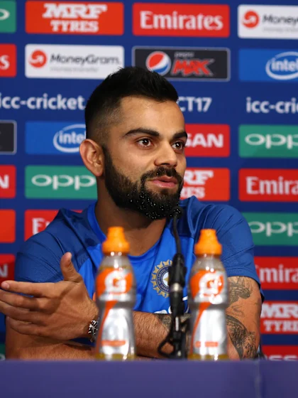 Virat Kohli Pre Tournament Media Conference London 25 May