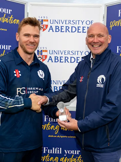 Berrington blasts Scotland to victory