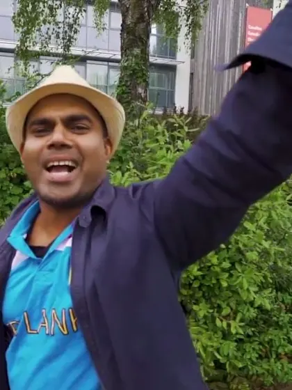 CWC 2019: Afghanistan and Sri Lanka fans arrive for the game