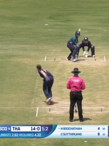 Logo of Nattaya Boochatham gets going against Scotland | WCWCQ 2025