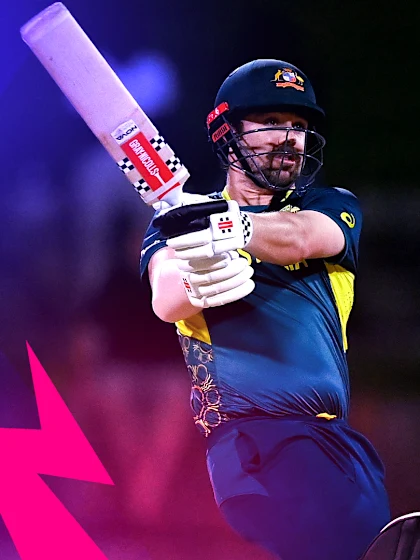 Logo of All the best shots so far by Travis Head | T20WC 2024