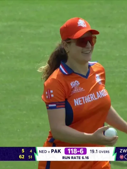 Saira Jabeen - Wicket - Pakistan vs Netherlands