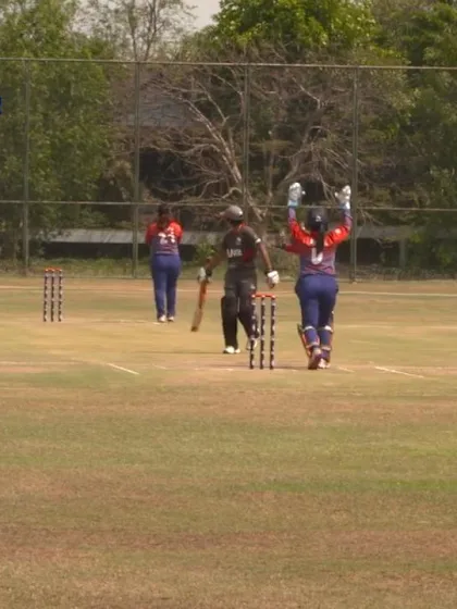 ICC Women's Asia Qualifier 2019: UAE v Nepal – Player of the Match Nary Thapa of Nepal takes 4/6