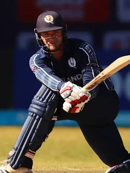Logo of Richie Berrington fifty continues fine form for Scotland | CWC23 Qualifier