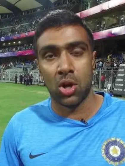 Ravichandran Ashwin after a thirlling warm-up match v South Africa