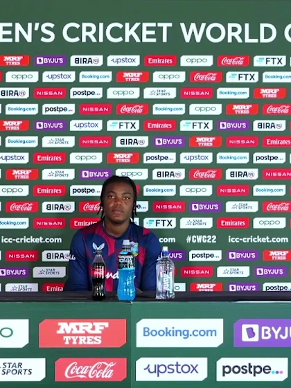 8 March - Dunedin - West Indies player Chinelle Henry pre-match press conference
