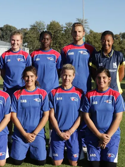 Namibian women in buoyant mood