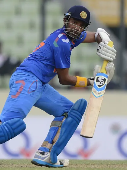 Rahane, Uthappa star in rain-shortened ODI