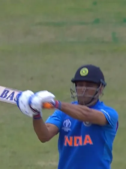 Logo of CWC19: BAN v IND - Dhoni skies a short ball