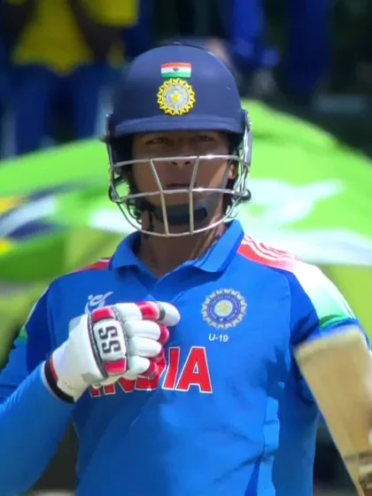 Vaibhav Sooryavanshi with a Six vs. Afghanistan