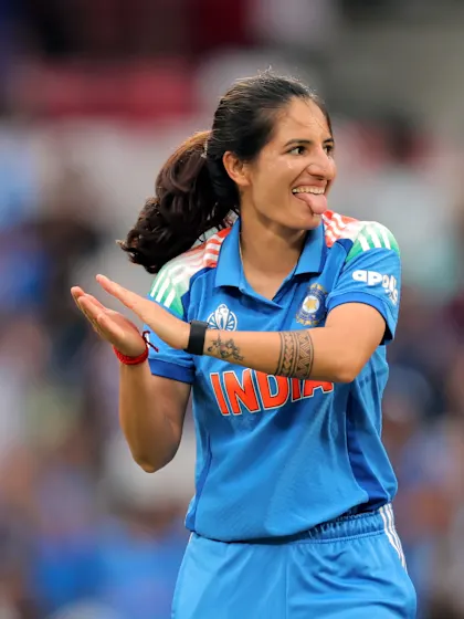 Renuka Singh Thakur breaks the deadlock for India | CWC25