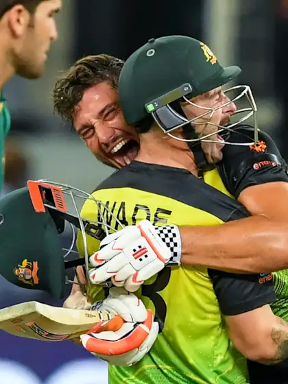 The moment Australia made the T20 World Cup final