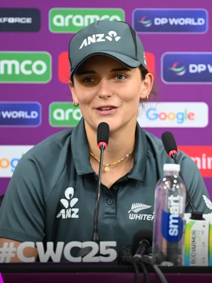Melie Kerr keen on staying positive | Pre-match Press Conference | CWC25
