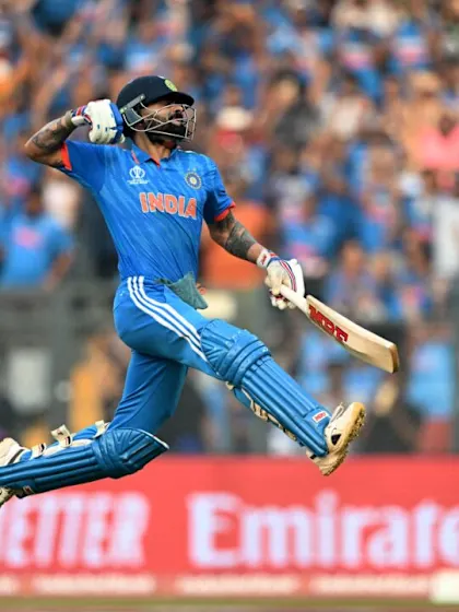 Kohli overtakes Tendulkar landmark | CWC23