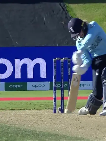 Logo of WICKET: Dean bowled by a yorker from Khaka